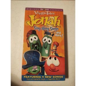 VeggieTales Jonah Sing Along Songs VHS New Sealed